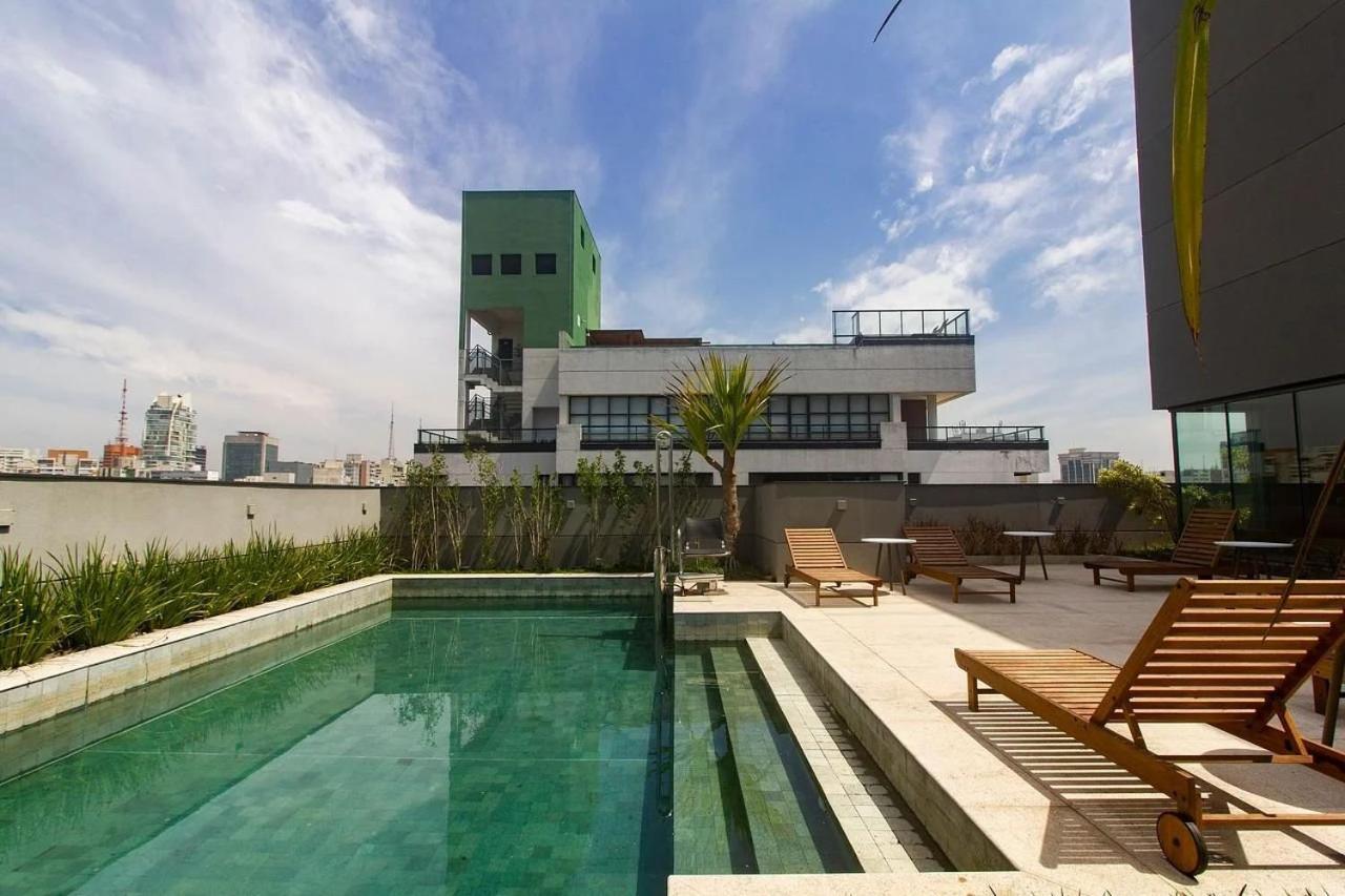 By Dabra - Studios Exclusivos Com Rooftop, Academia E Coworking Perto Da Avenida Paulista เซาเปาโล ภายนอก รูปภาพ